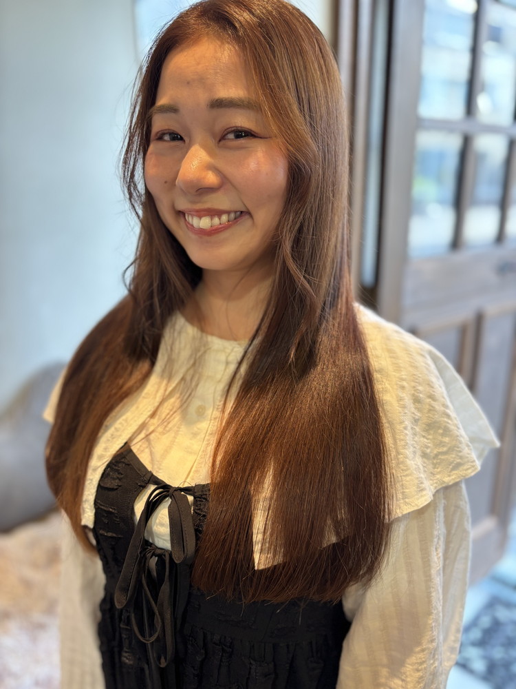 30代 髪質改善カラーロイヤルベージュ
